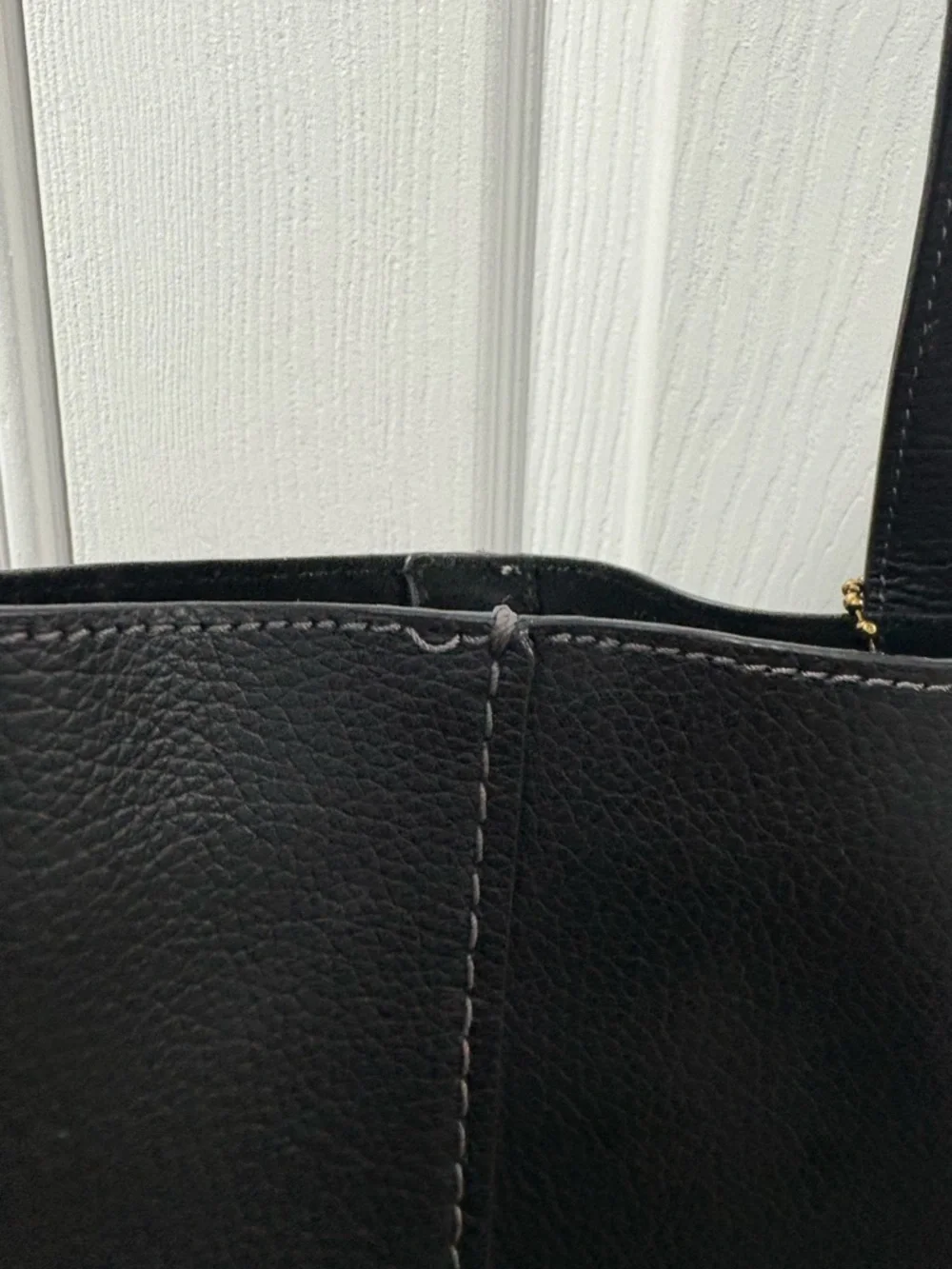 Coach North Tote Black NWOT SLIGHTLY FLAWED